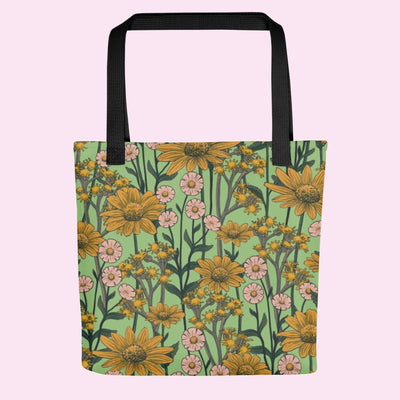“Where the Wildflowers Grow” Tote Bag