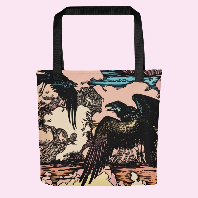 “As the Crow Flies” Tote Bag