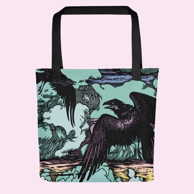 “As the Crow Flies” Tote Bag