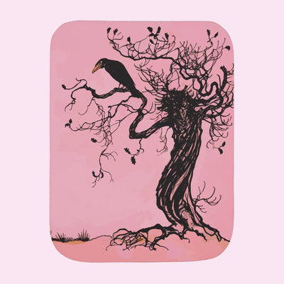 “The Messenger” Wooly Fleece Blanket