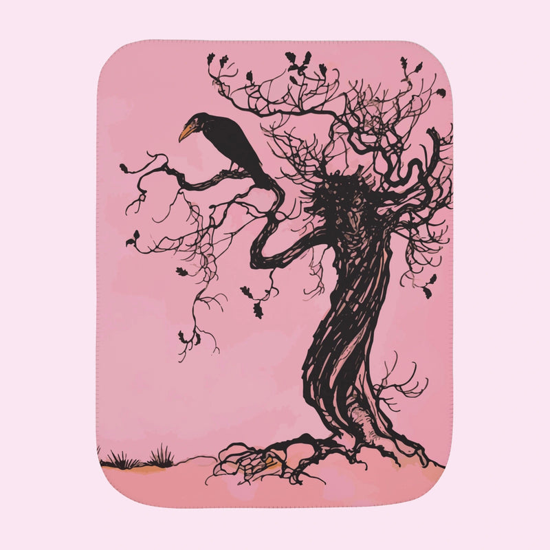 “The Messenger” Wooly Fleece Blanket