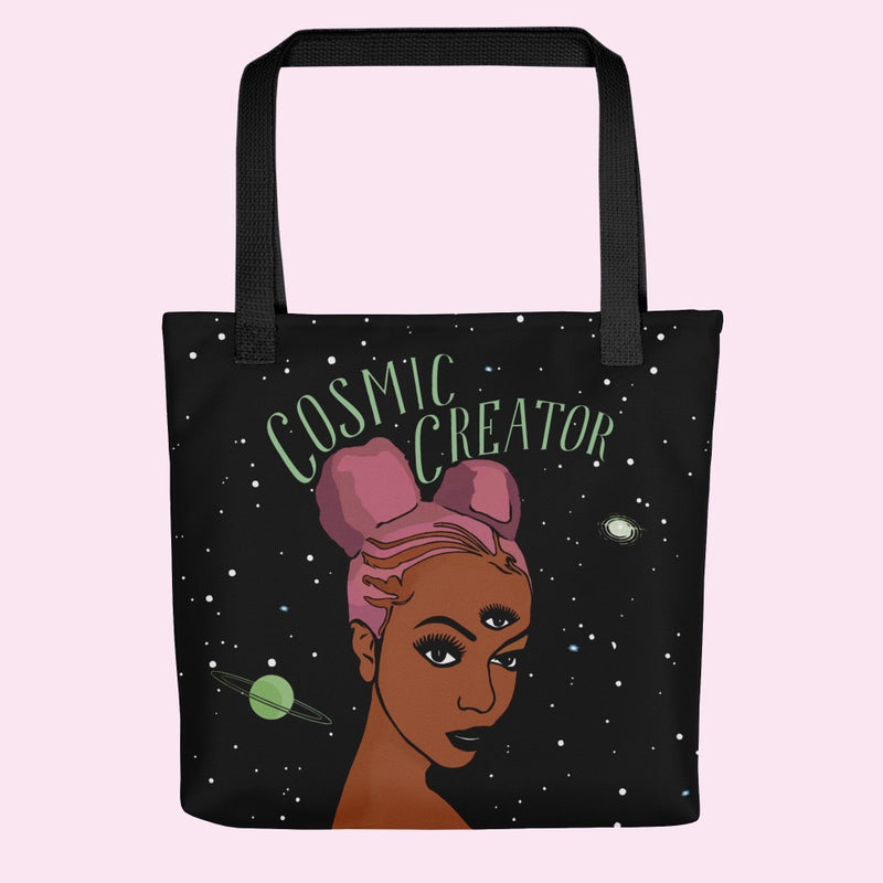 “Cosmic Creator” Tote Bag