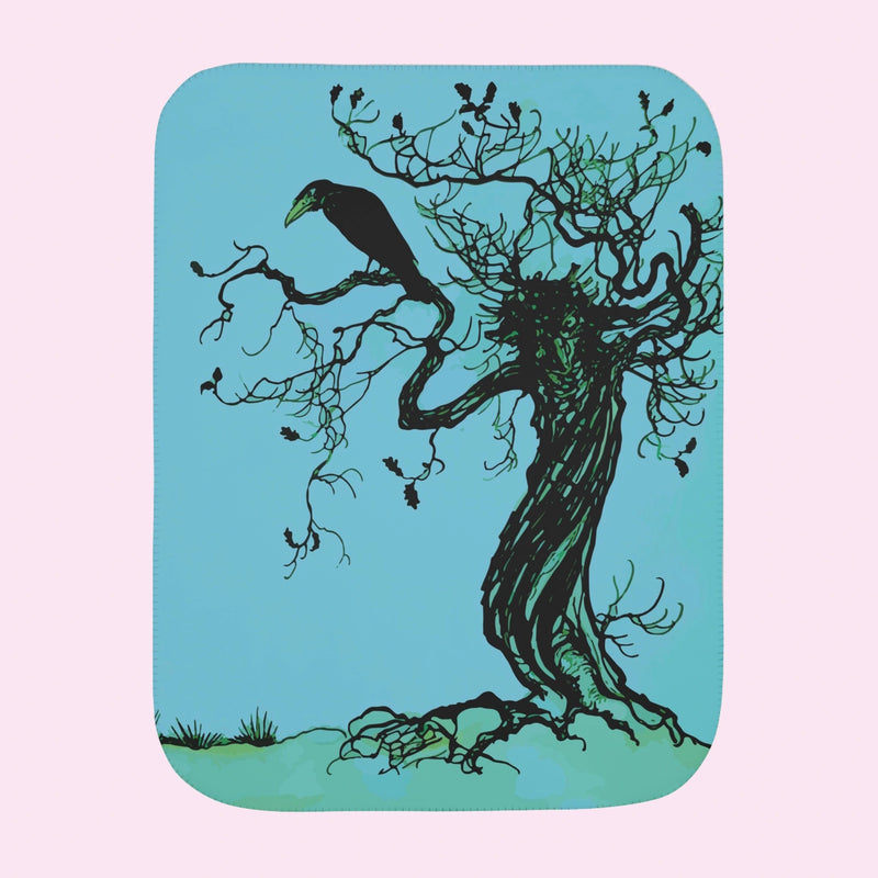 “The Messenger” Wooly Fleece Blanket