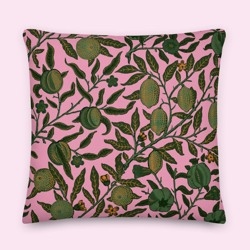 “In the Orchard” Poly-Linen Pillow