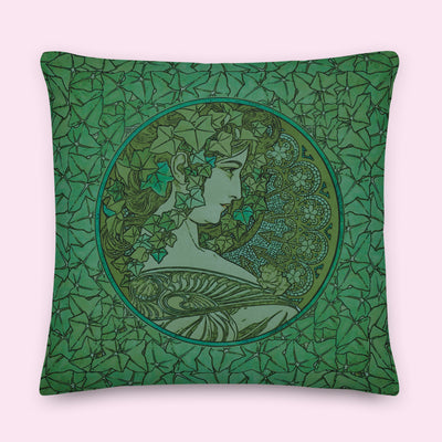 “Ivy” Poly-Linen Pillow