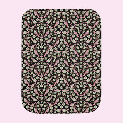 “Birds of a Feather” Wooly Fleece Blanket