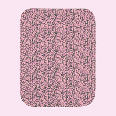 “Dreamy Leopard” Wooly Fleece Blanket