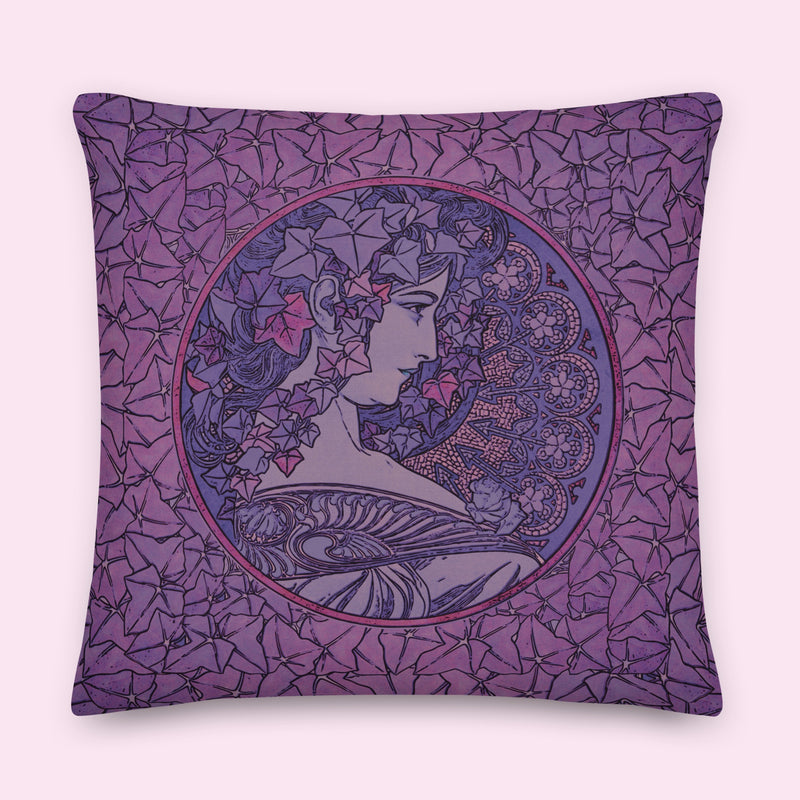 “Ivy” Velveteen Pillow