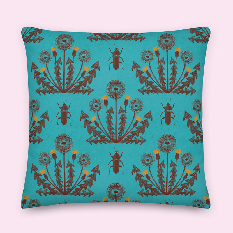 “Just Dandy” Velveteen Pillow