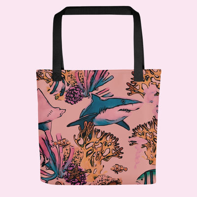 “Shark Shanty” Tote Bag