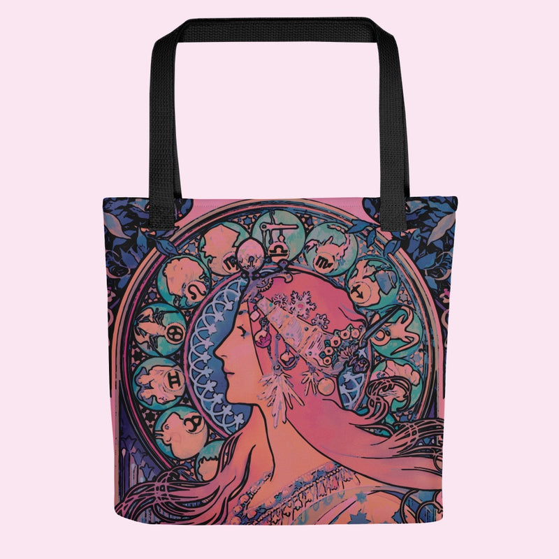 “Zodiac Enchantress” Tote Bag