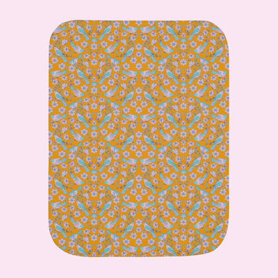 “Birds of a Feather” Wooly Fleece Blanket