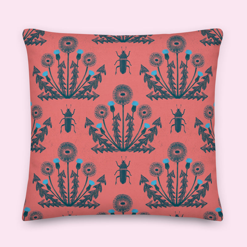 “Just Dandy” Velveteen Pillow