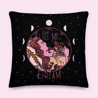 “Let me Dream” Poly-Linen Pillow