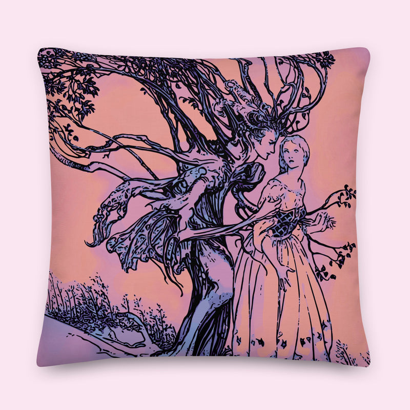 “These Trees have Stories” Velveteen Pillow