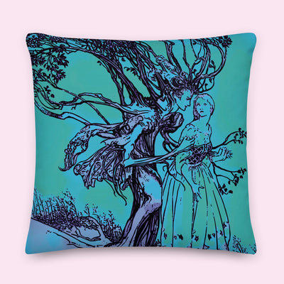 “These Trees have Stories” Poly-Linen Pillow