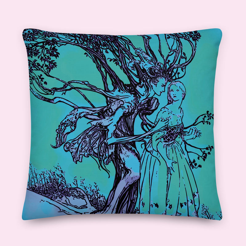 “These Trees have Stories” Velveteen Pillow