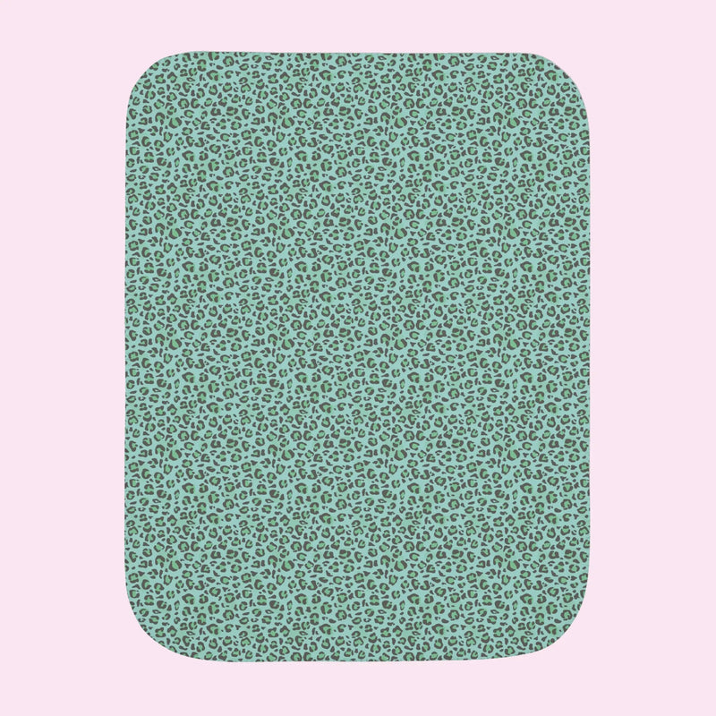 “Dreamy Leopard” Wooly Fleece Blanket