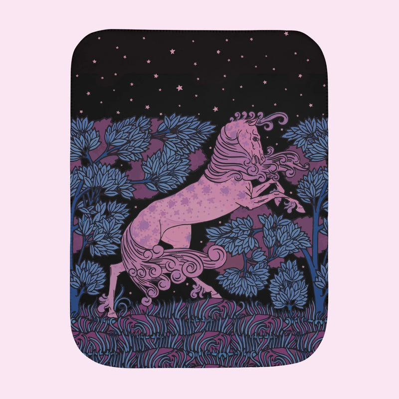 “Equine Magic” Wooly Fleece Blanket