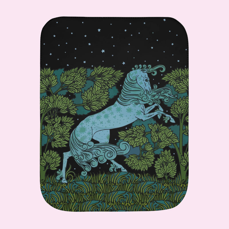 “Equine Magic” Wooly Fleece Blanket